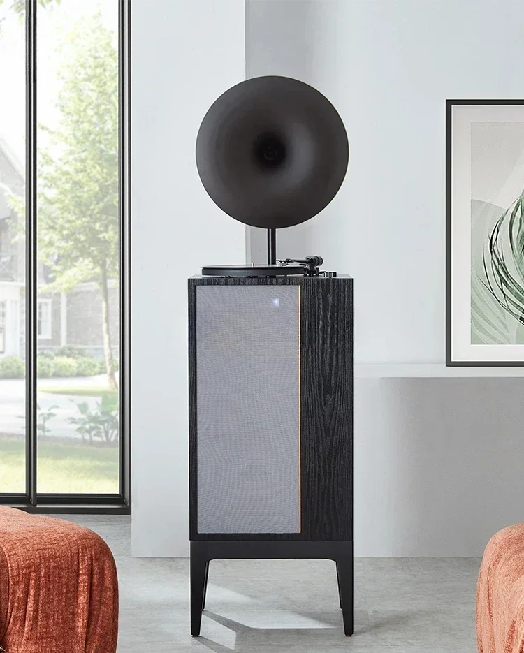 Light phonograph Light luxury modern living room ornament Home retro phonograph HIFI audio vinyl record player