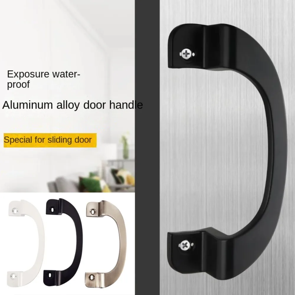 

Aluminium Alloy Sliding Door Handle Punch-free Furniture Furniture Knobs Multifunctional Hardware Drawer Pull Handles Cupboard