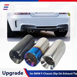 2 Pieces 304 Stainless Steel Exhaust tips for BMW F20 F21 M135 F22 F23 M235i M240i F30 F31 335i 340i F34 GT F32 F33 435i 440i