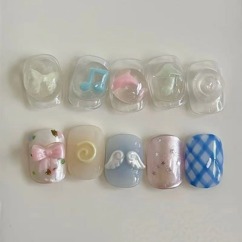 Silicone Art Mold Accessory Molds Various 3D Decorative Mold Silicone Texture for Various Types