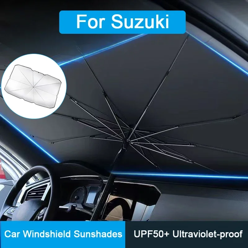 

Для Suzuki Vitara Swift Ignis Kizashi SX4 Baleno Ertiga Samurai S-Cross лобовое стекло автомобиля солнцезащитные козырьки передний затеняющий зонт