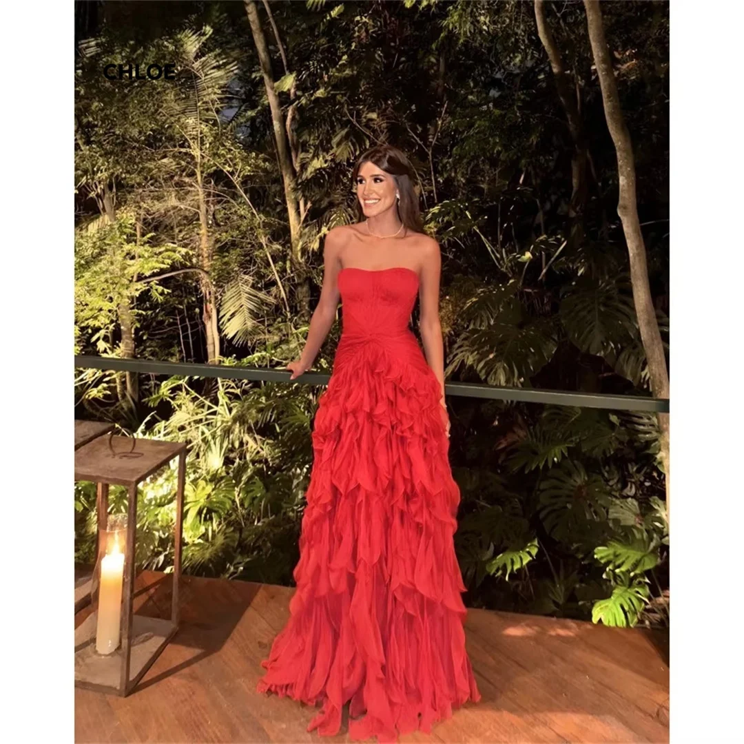 

Custom Made Women's Evening Dress Woman Off-shoulder Line A Sleeveless Luxury Prom Dresses 2025 Elegant Gowns Ball Gown Dress