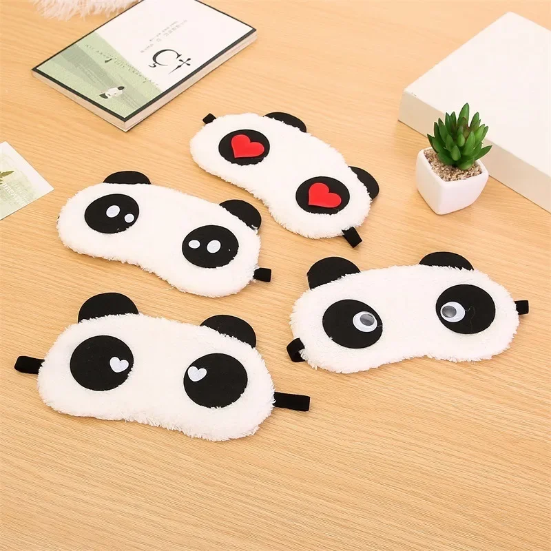 Plush Panda Face Eye Mask Travel Sleeping Soft Sale,Eyeshade Eyeshade Portable Sleeping Cover,Cute Design Fashion