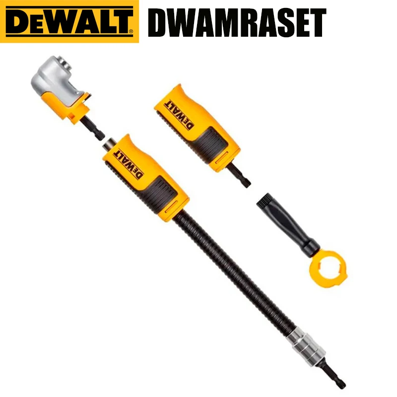 dewalt angulo direito acessorio broca adaptador compact straight eixo flexivel em sistema acessorios 12 01