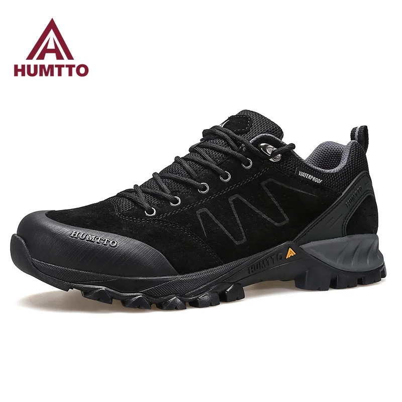 

HUMTTO Waterproof Hiking Shoes for Men Outdoor Luxury Designer Sports Trekking Climbing Man Sneakers Non-slip Safty Mens Shoes