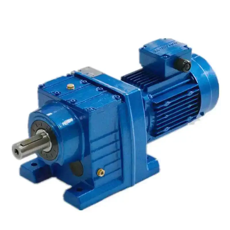 R series helical inline ce helical reducer,iso certificate reducer,10 ratio