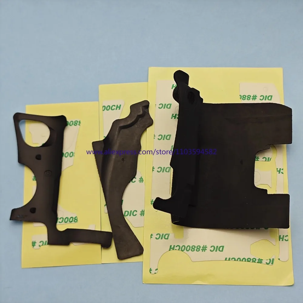 New for Canon 5D4 5D Mark IV Parts Body Rubber Set Front Grip + Rear Thumb + Left Side Camera Repair Parts