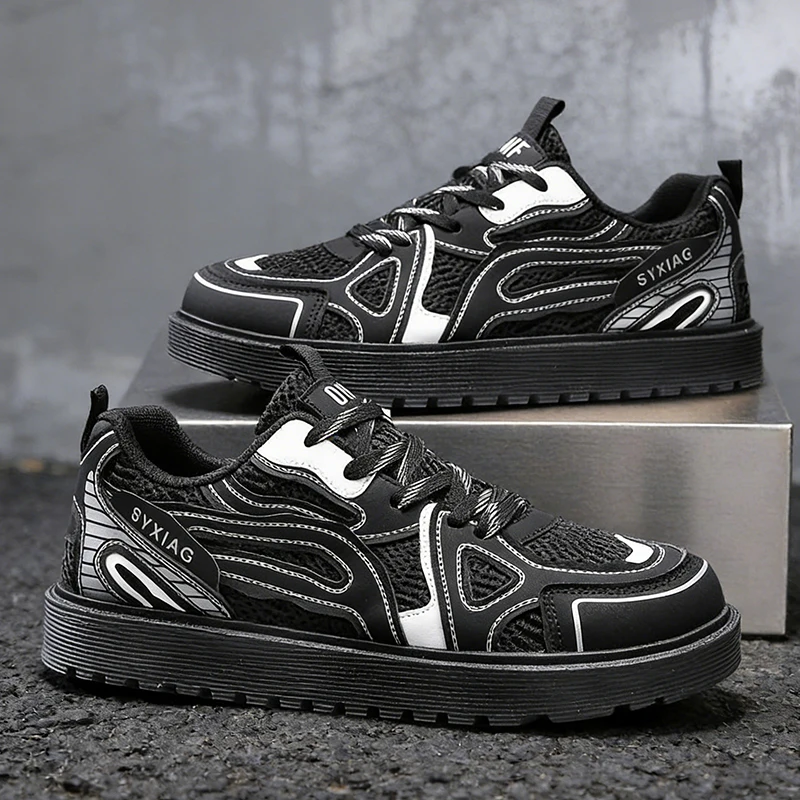 

2026 New Casual Sports Breathable Trend Fashionable Casual Running Trend Versatile Lightweight Men's Shoes Zapatillas Hombre