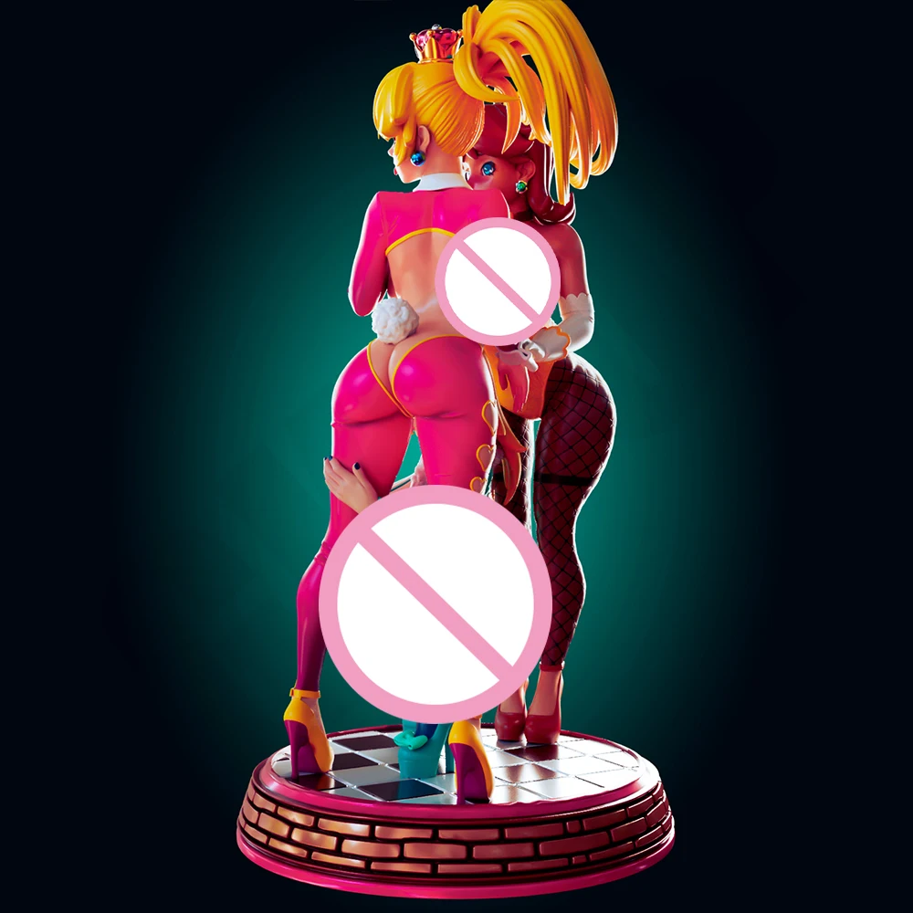 1:24 FUTA Officier Rhu Trio Attached NSFW 3d Print Hars Speelgoed Kit Gk Ongeverfd Beeldje Diy Ongemonteerd Standbeeld Figuren Model Speelgoed