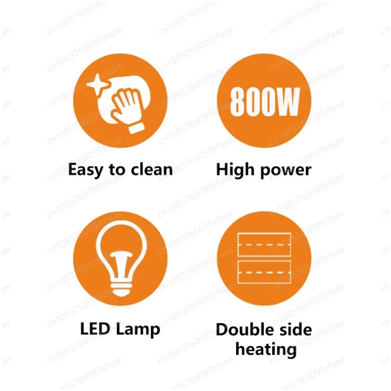 Breakfast machine multi-function electric baking pan waffle maker sandwich small muffin maker cake maker for home use