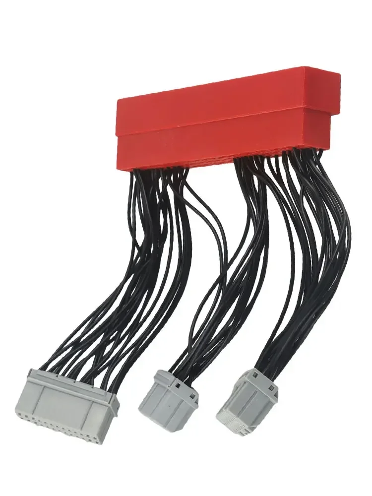 

Новый адаптер жгута проводов ЭБУ для Honda для Civic для Accord OBD2A-OBD1, прямая замена автомобильных аксессуаров