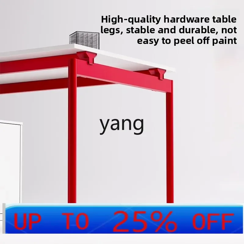 LMM Workstation Office Desk and Chair Combination Simple Modern Office White Screen Staff Desk