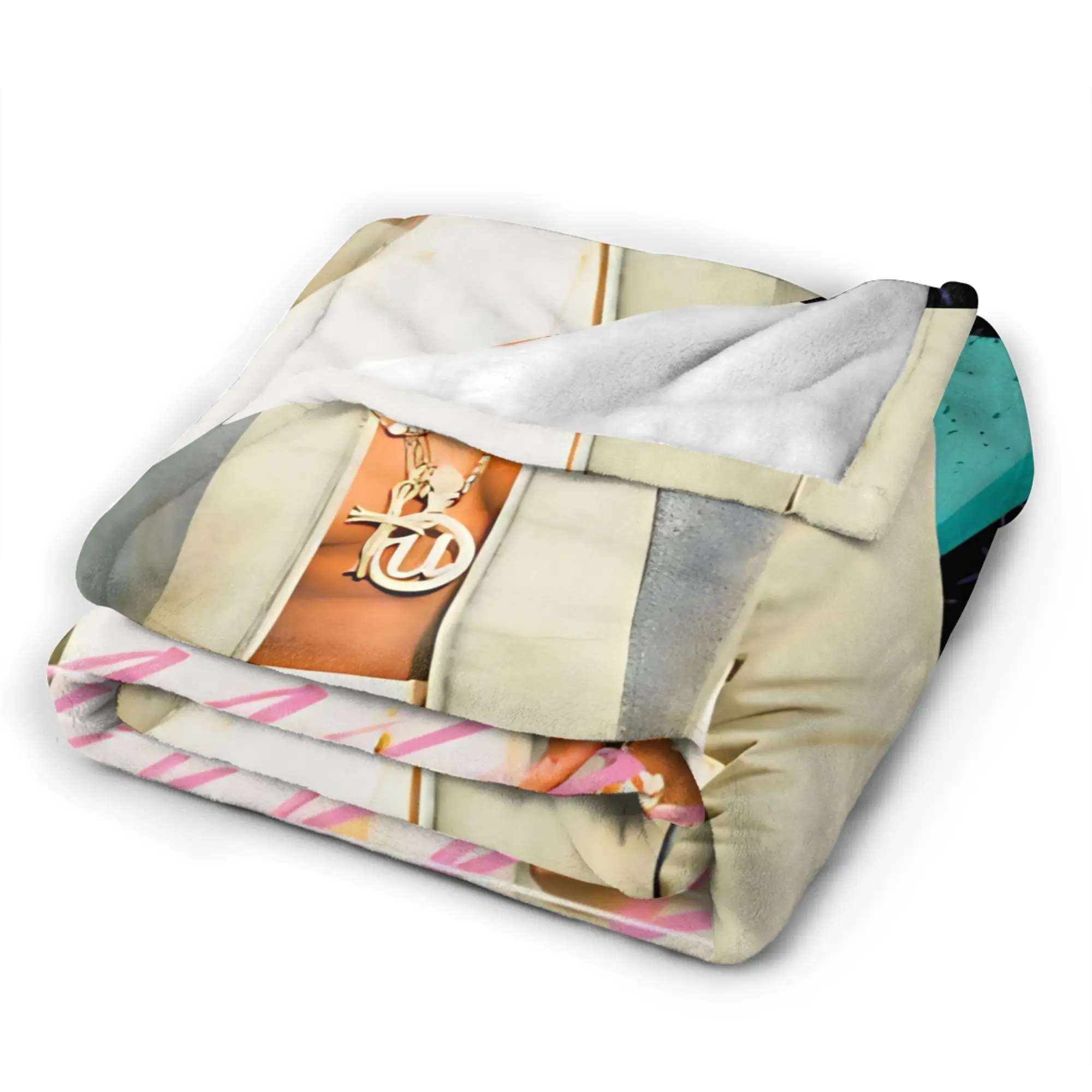 Chris Brown And Usher The Rb Tour Plush Blanket Kids Adult  Raymond And Brown Flannel Throw Blanket For Outdoor Warm Bedspread