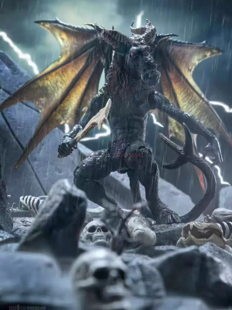 

In Stock 1/12 Four Knights Official Limited Edition Dark Collection: Jersey Devil Limited Full Set 6in Action Figure Model Gift