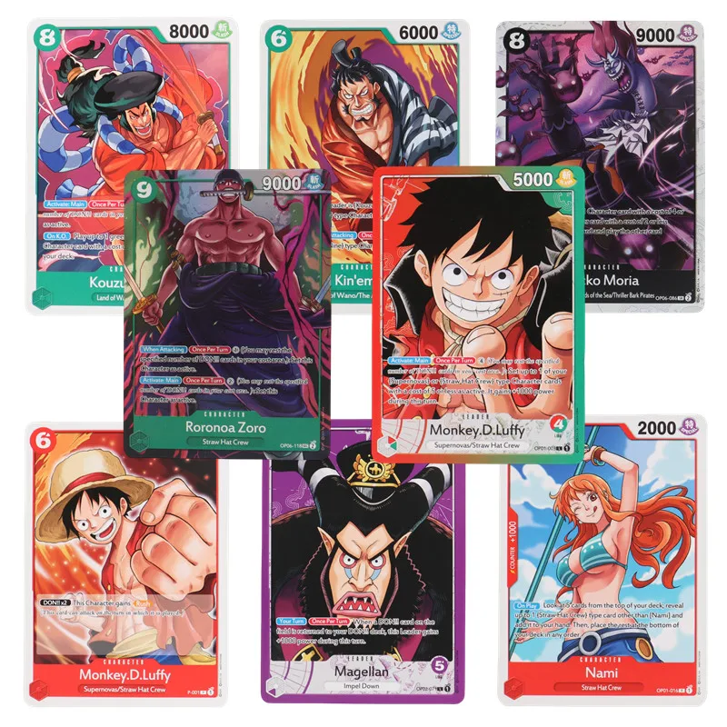 40/300 Stuks Anime EEN STUK kaart TCG OP-05 Luffy Zoro Shanks Trading Collection Card voor Kinderen Gift speelgoed