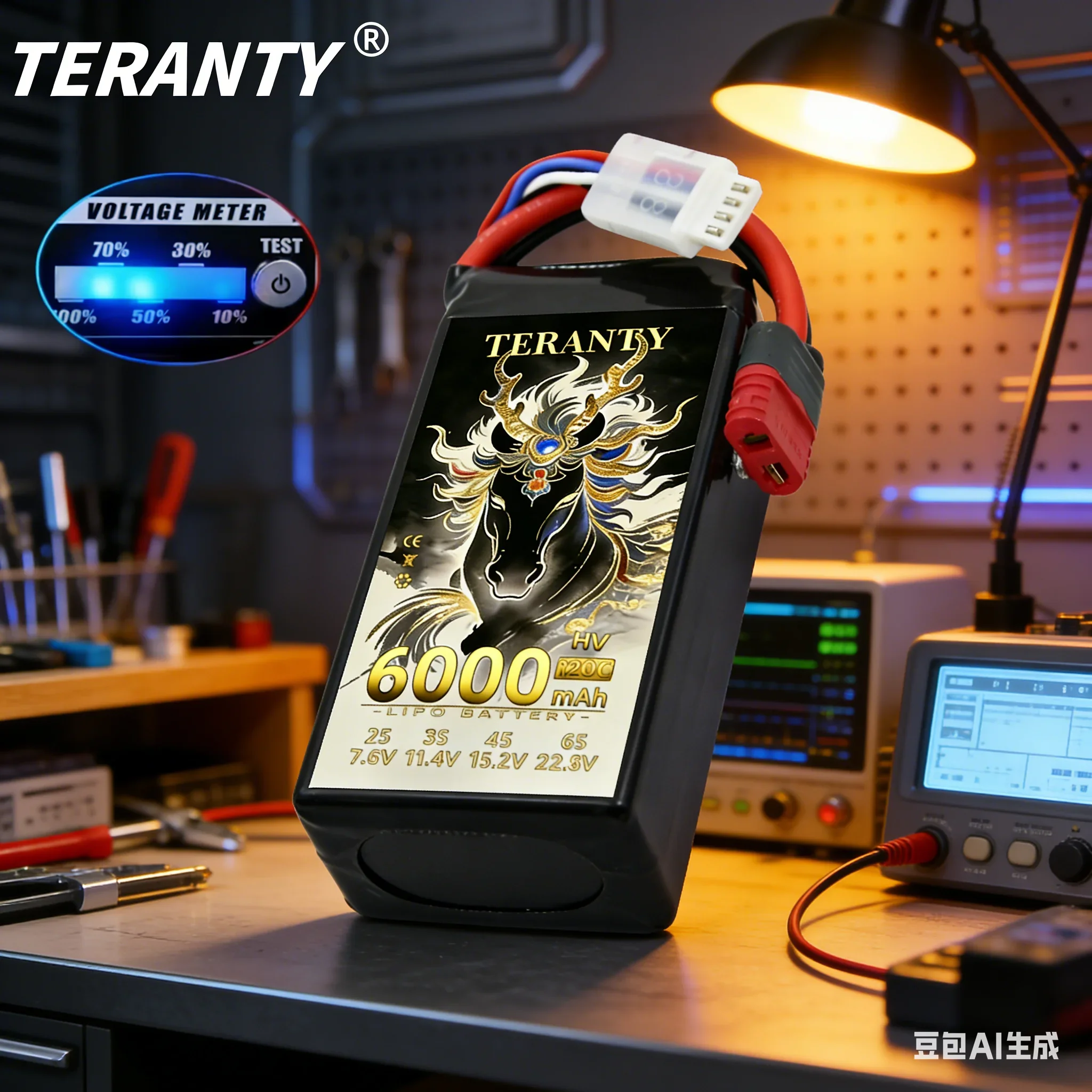 New MJX Hyper Go 10303 10304 12212 14304 14303 14302 14301 Parts RC Car High Speed 3S 11.4V 4400-6000mAh TERANTY Lipo Battery