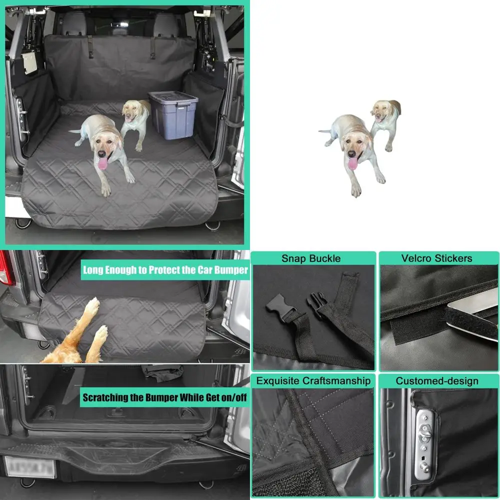

All-Weather Waterproof & Anti-Scratch Dog Seat Cover for Ford Bronco 4-Door, 2021-2025