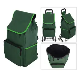 Reusable Shopping Spare Bag Shopping for Utility Cart Fold Up Hand Cart