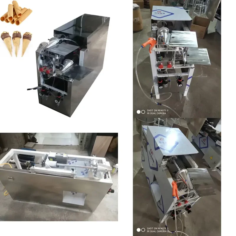 2026 CE High Quality Roll Making Machine Wrapper Rolls Forming Machine Ice Cream Cone Wafer Biscuit Machine