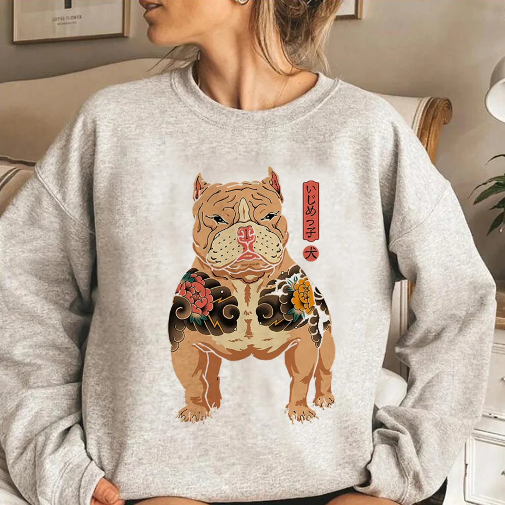 All for the American Bully felpe con cappuccio da donna anime Kawaii abbigliamento vintage tira le donne in stile coreano tira