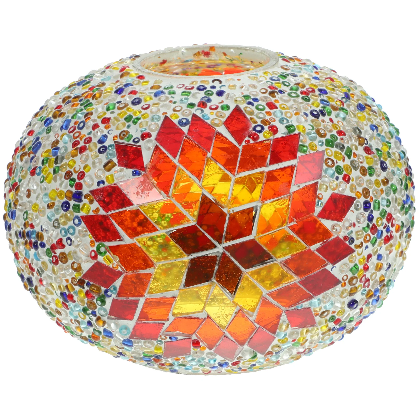 Colorful Glass Turkish Lampshade Durable Stained Glass Desk Lamp Shade Elegant Home Decoration Accessory Light Shade