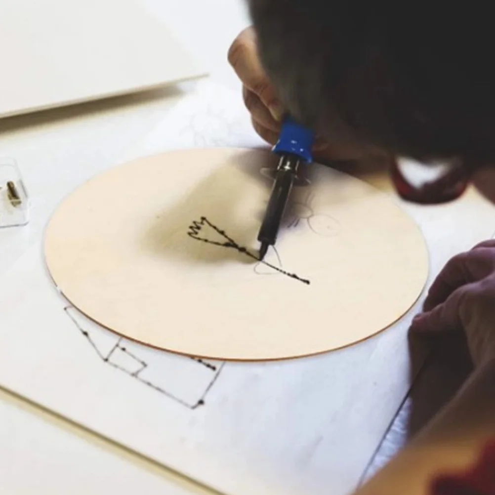 

4 set 30CM Door Plaque Wood Rounds Blank DIY Painting Plates Unfinished Wooden Slices Craft Decor Circles Christmas Party Art