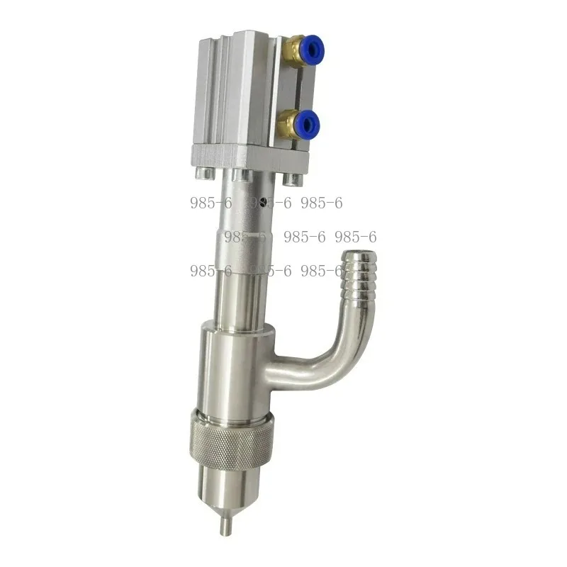 Elbow Type Pneumatic Anti-Drip Filling Head, 304 Stainless Steel for Liquid and Paste Filling Machine