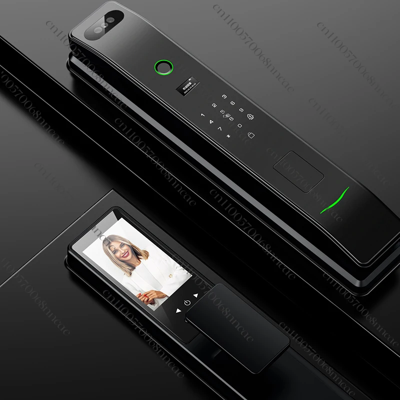 Hot Selling TTlock Tuya APPFace Scene Smart WiFi Digital Door Lock Code Card Unlock Fingerprint Fully Automatic Smart Door Lock