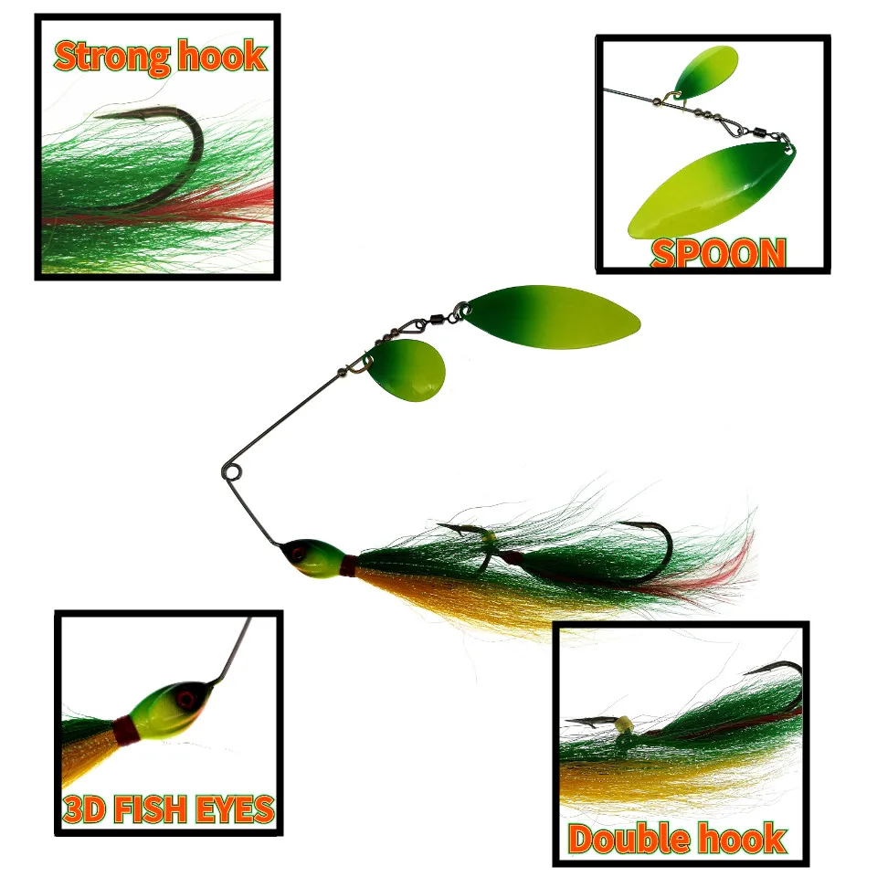 Swolfy 39G Jig Köder Metall Pailletten Angeln Köder Wobbler Lockt Spinner Löffel Köder Für Hecht De Peche Tackle Isca künstliche Köder – Detail 9