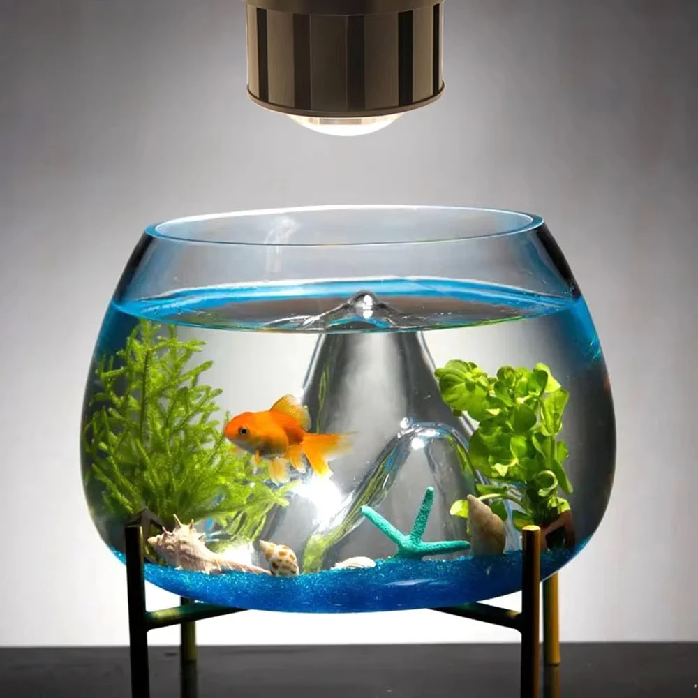Aquarium Led Lighting White Blue Full Spectrum Aquarium Light Waterproof IP65 AC110v 220v 200W Aquarium Light With PC Cover