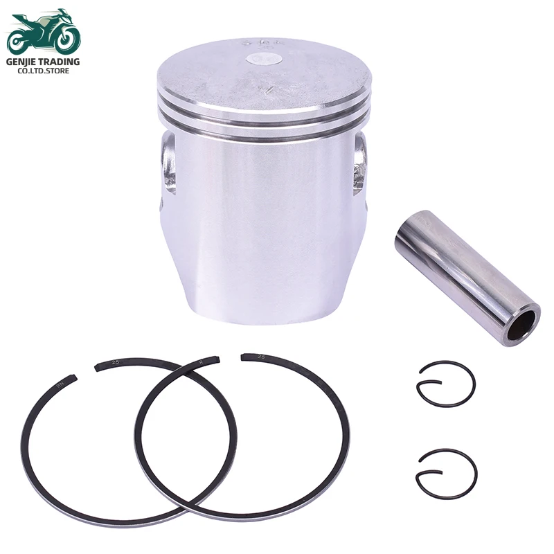 Motorcycle Engine Parts 59mm 59.25mm 59.75 60mm STD +25 +75 0.25 3RR Piston and Piston Ring Set 150cc for YAMAHA TZR150 TZR 150