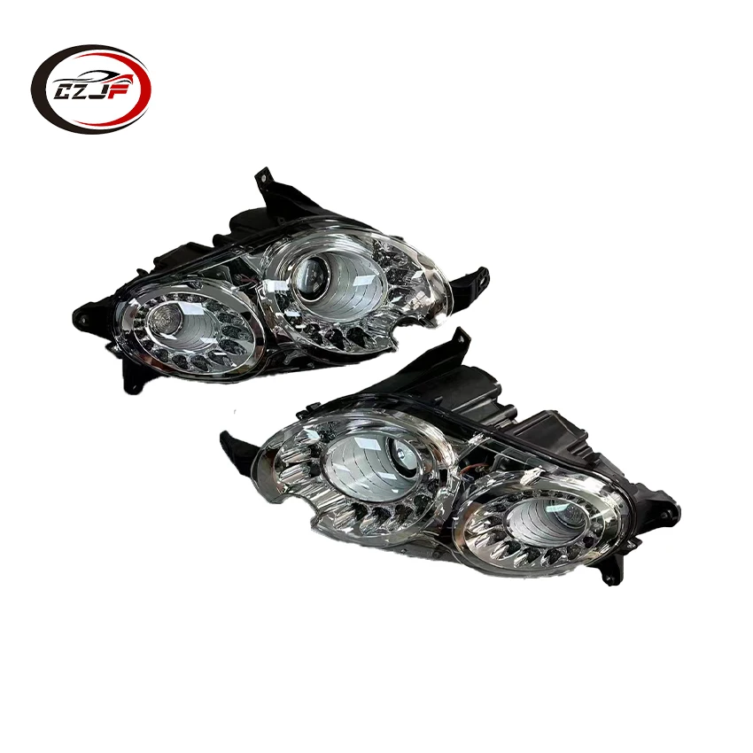 CZJF الإضاءة الأمامية الأصلية مع 12 فولت لمبة رئيس مصابيح المصابيح الأمامية ل بنتلي GT 2012 2013 2014 2015 2016 2017 2018 2019