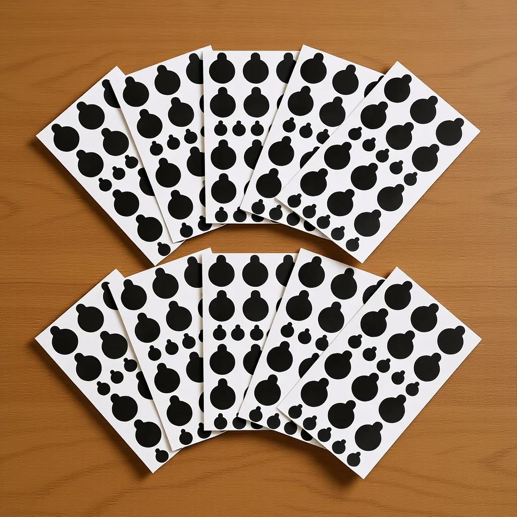 

10 Sheets Camera Cover Stickers Blackout for Router Laptop Camera Privacy Self Adhesive Shading Stickers Electronic Device