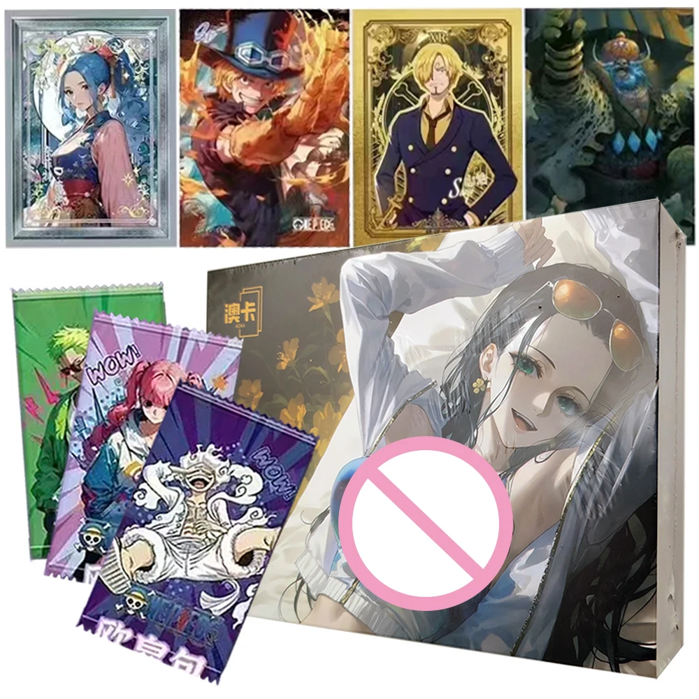 

One Piece Collection Card Creative Metal Material Character Cards Protagonist Group Usopp Sanji Nami Exquisite Peripheral Toys