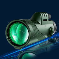 Single Tube Telescope 80X100 High-Definition Outdoor Telescope, Low Light Night Vision, Mobile Phone Photography
