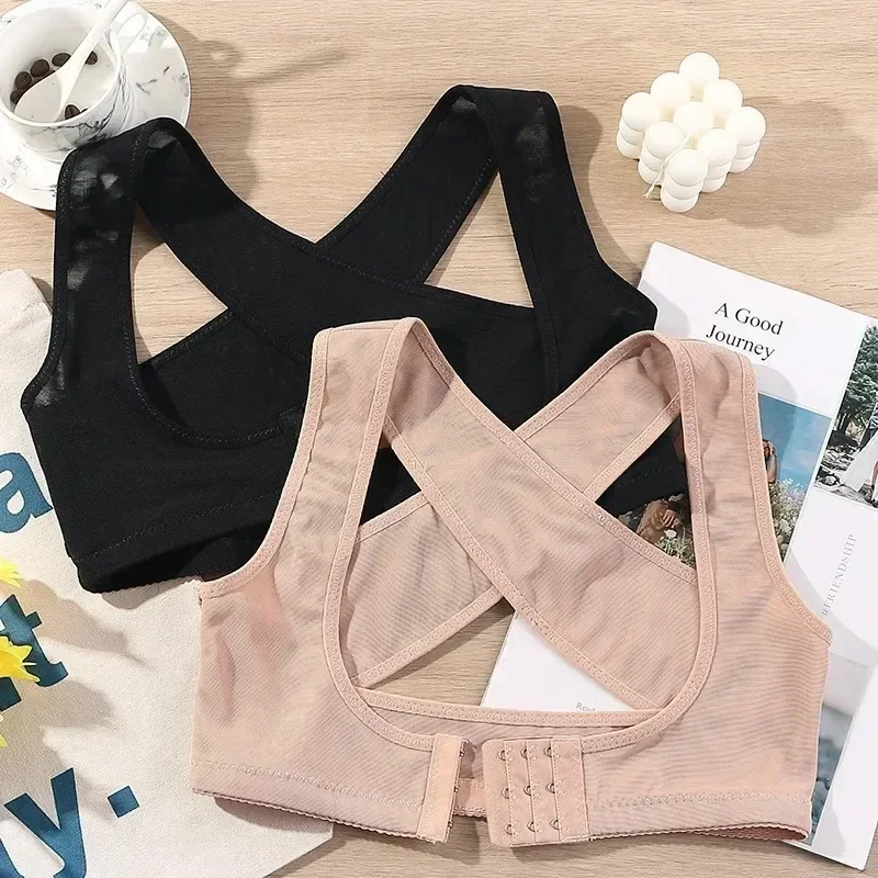 الظهر دعم حمالات النساء مصحح الوضعية هدفين الكتف مشد آلام الظهر دعم هدفين قابل للتعديل مصحح دي بوستورا #6