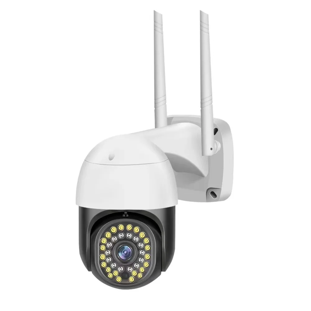 2MP 1080p Tuya APP   Outdoor Water-proof WIFI IP Dome Camera Onvif Full Color AI Humanoid Intercom Baby  Monitor