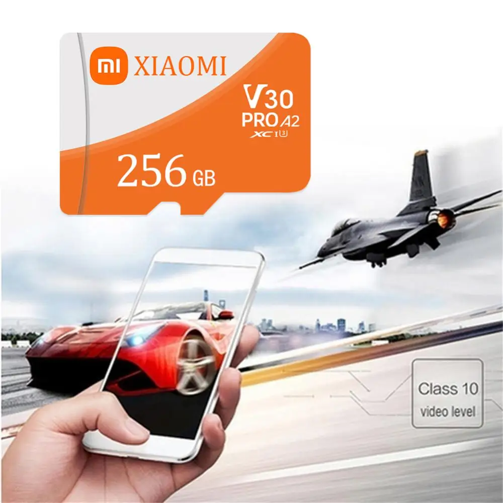 Xiaomi-Micro Cartão de Memória para Câmera, SD de Alta Velocidade, Flash Card, 128GB, A2, 4K, HD, 1TB, Class10, Mini, TF, DJI, Nintendo Switch