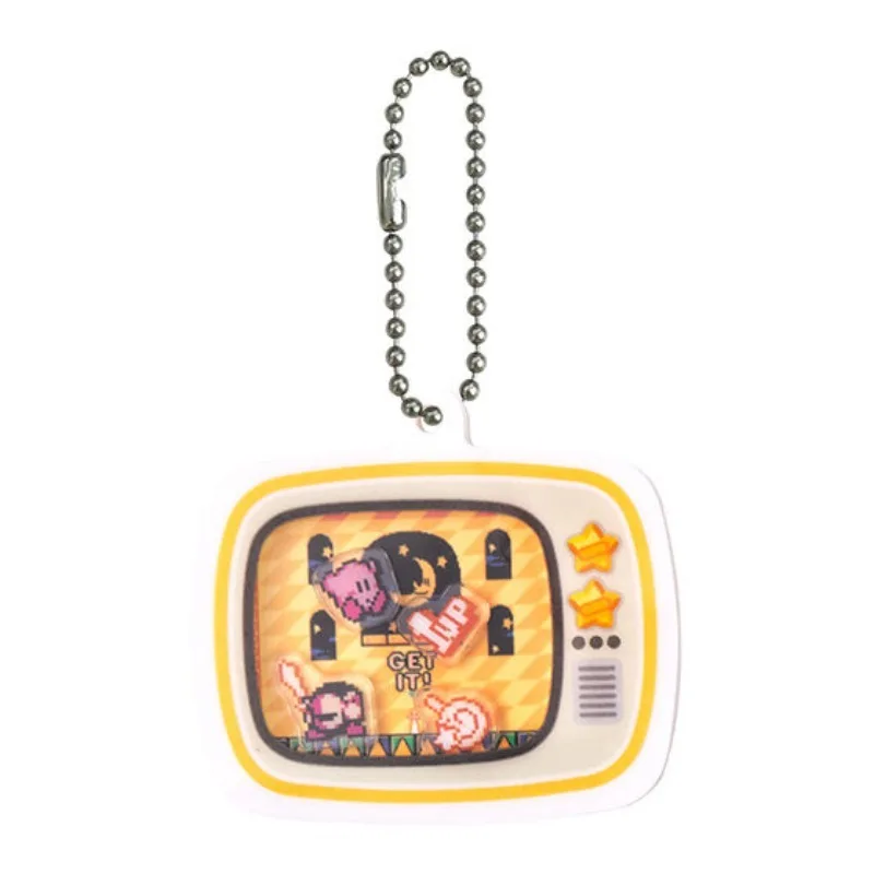 BANDAI Kirby Gashapon Koleksi Liontin Akrilik Adegan Permainan Kreativitas Lucu