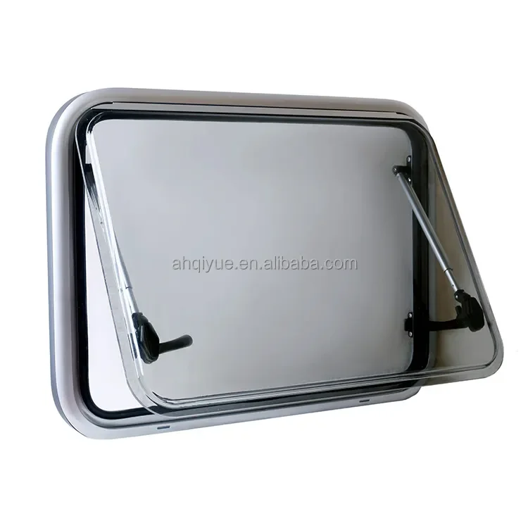 

Intelligent Library Custom Size RV Window Round Corner Design ABS Inner Frame Thermal Break 1200x800mm