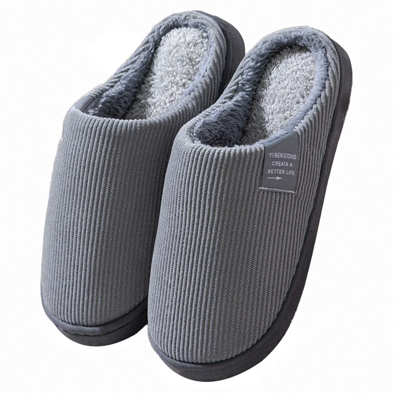 

Cotton slippers for women's indoor 2025 winter new home warm and non slip soft bottom couple with velvet slippers for men