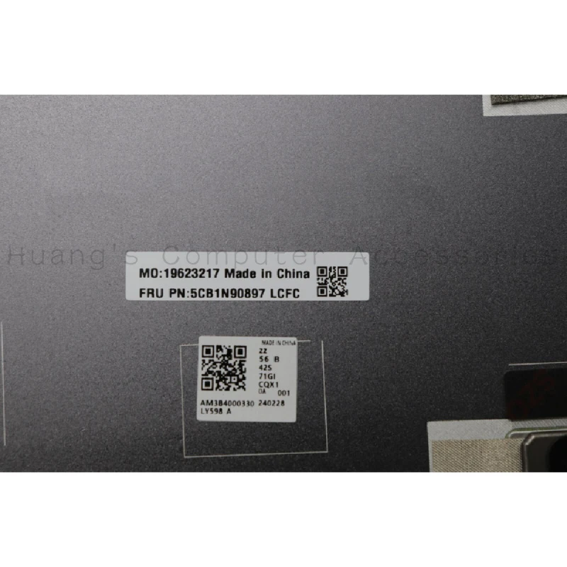 SS+5CB1N90897 LCD Rear Back Cover A Shell For Lenovo Legion 5 15APH9 83EG 15IRX9 83JJ Gaming Laptop Original Replacement Part