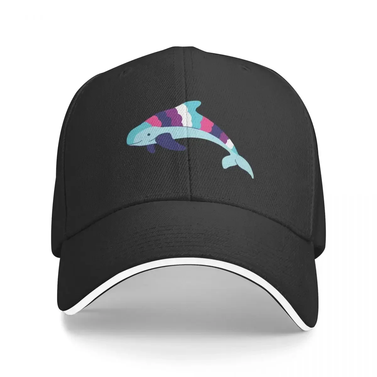 

porpoise, whale, dolphins, marine life, save the vaquita- vaquita Baseball Cap hats on offer Luxury Man Hat dad hat Girl Men's