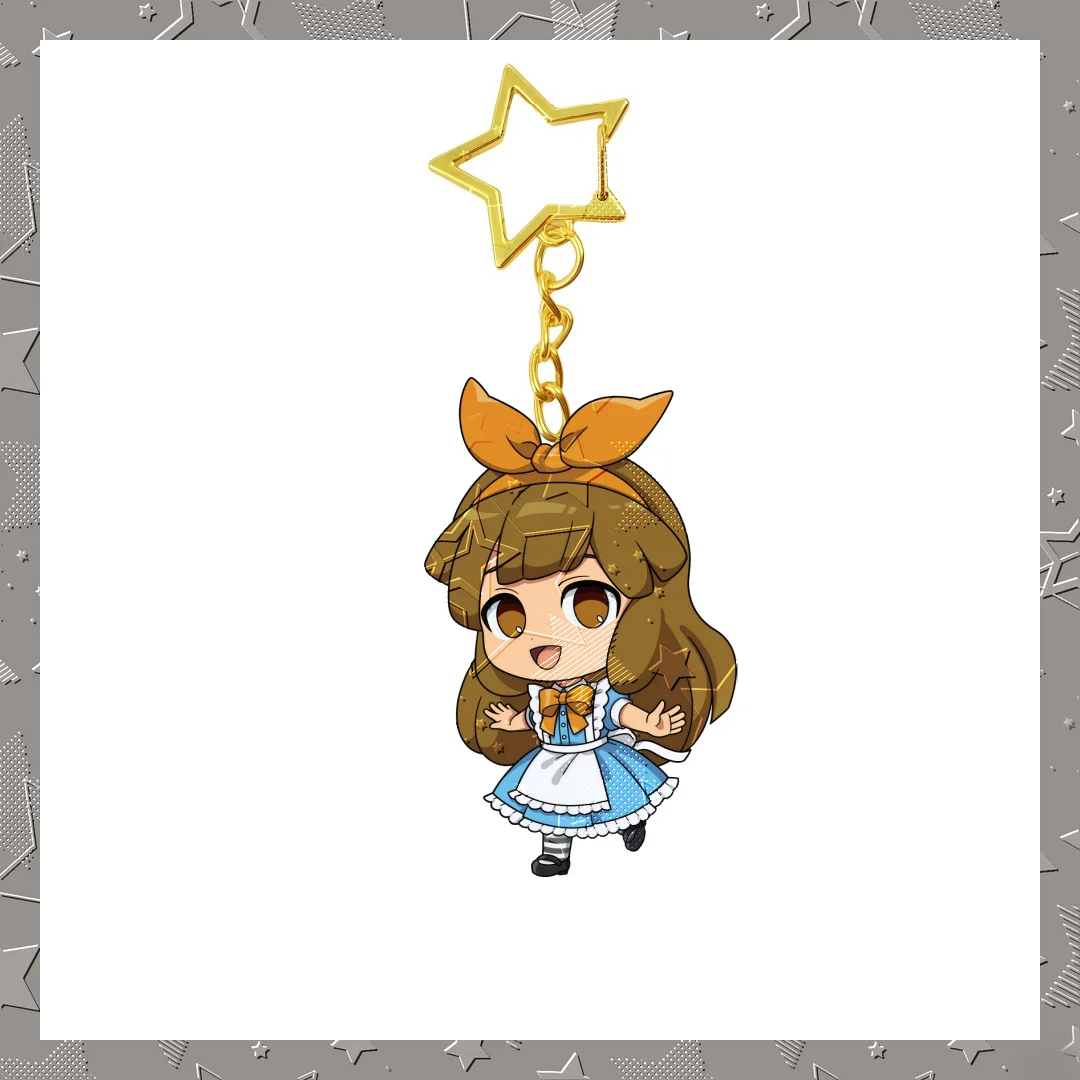 6cm Inazuma Eleven Cute Acrylic Keychain Ornaments Decorations Cosplay Accessories Goods Gifts