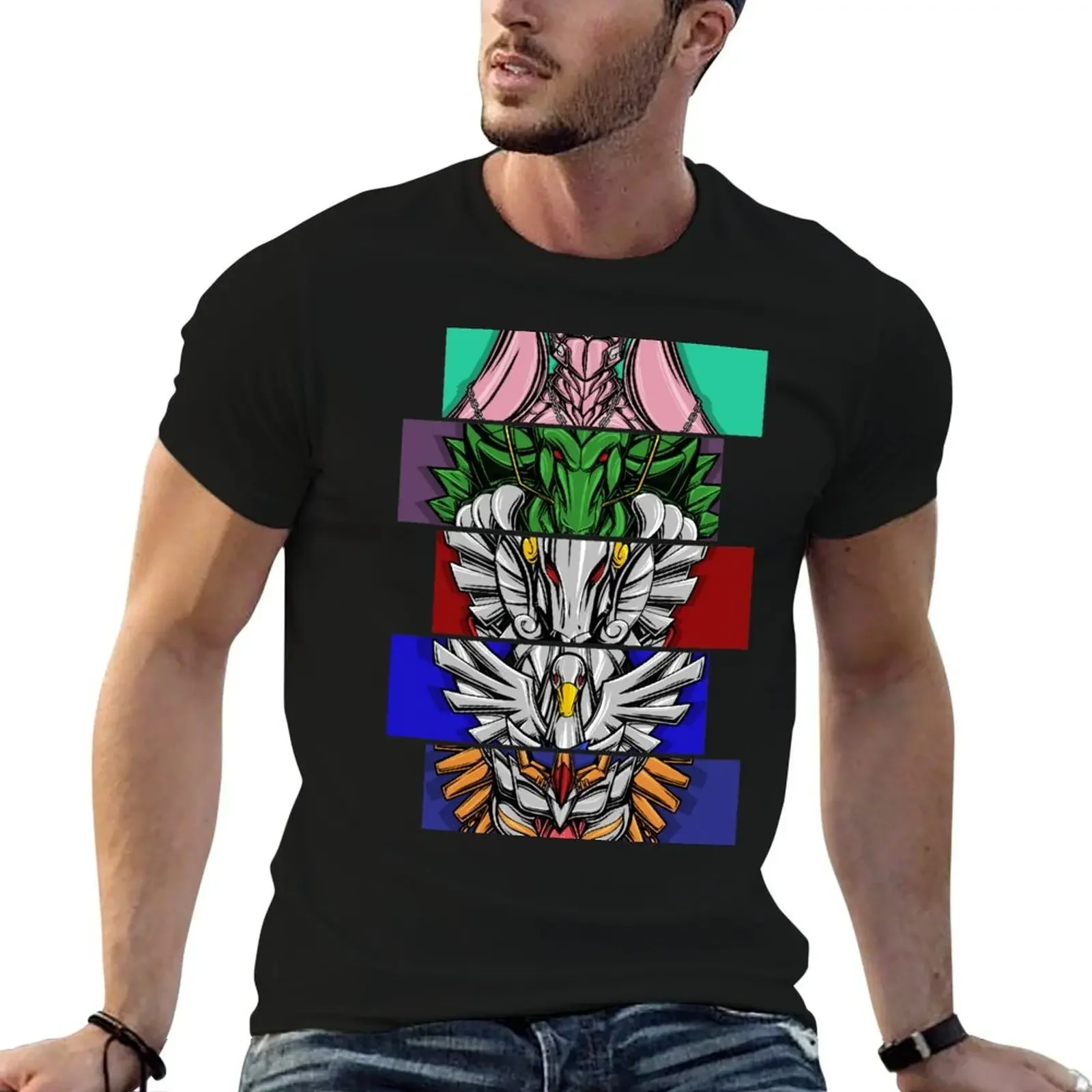 

Saint Seiya T-Shirt quick drying vintage clothes vintage t shirts t shirt for men