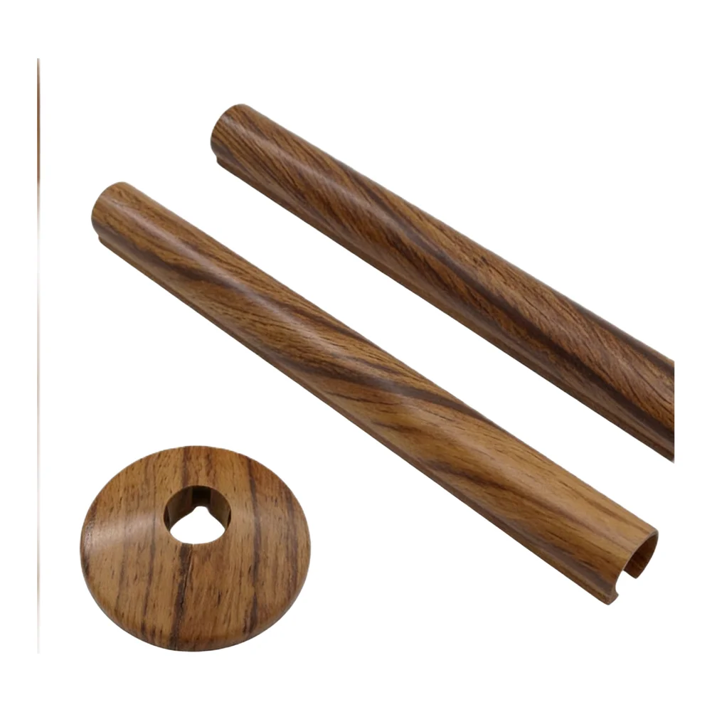For 15mm Pipes Gas Pipe Collar Radiator Pipe Cover For Home Decor Plastic Construction Clip-on Mechanism Wear Resistant