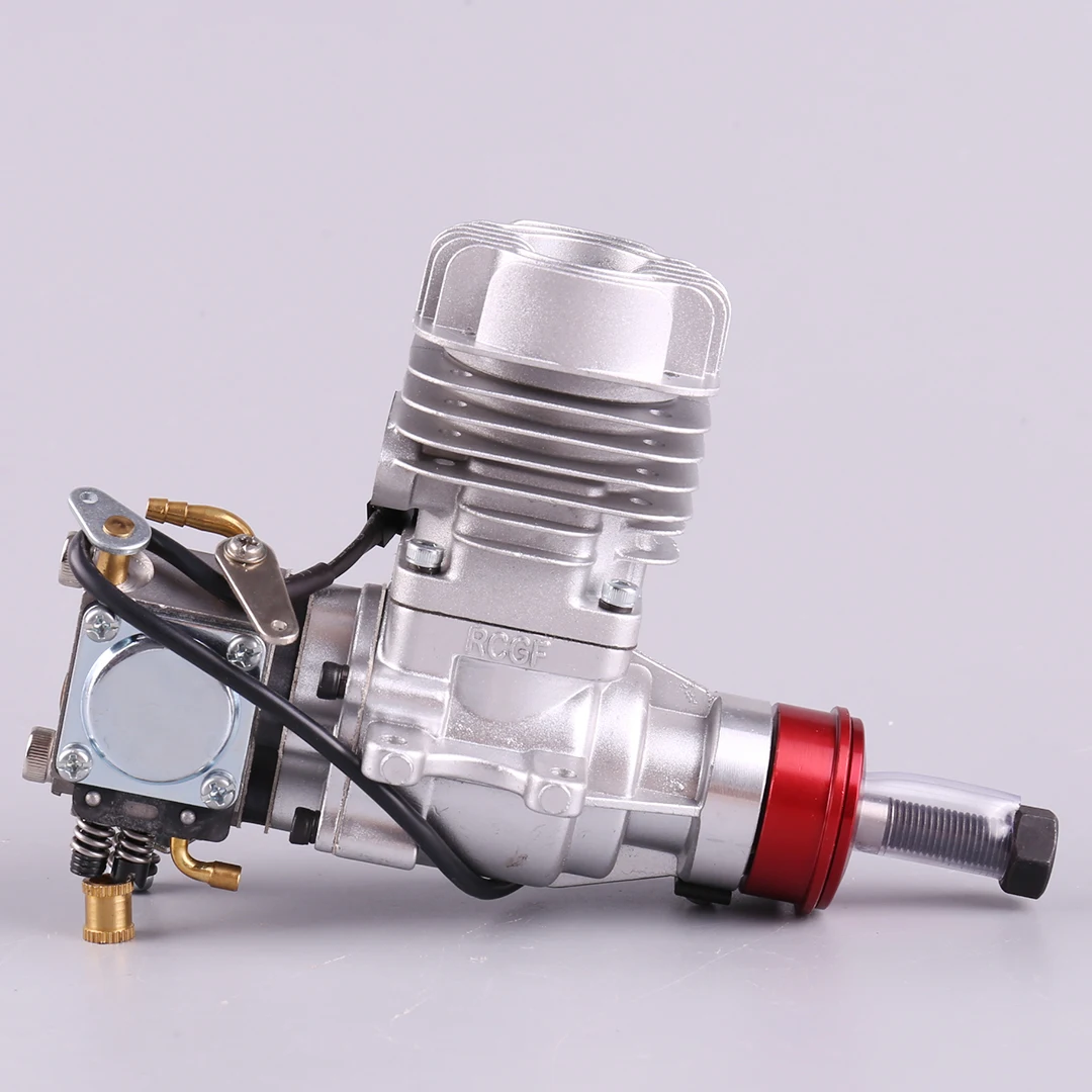 

Задняя модель самолета RCGF 10cc RE, двигатель с дистанционным управлением, масляный дрон, светильник, деревянный самолет с фиксированным крылом