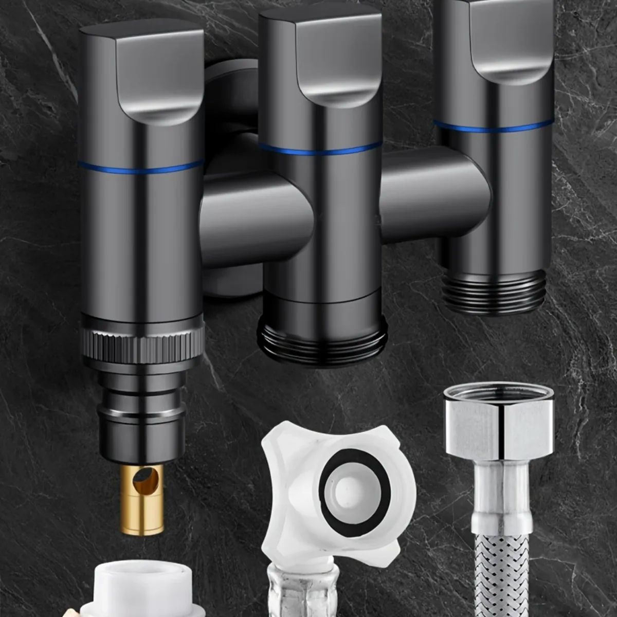 

3-ходовой угловой клапан, передовая технология для стабильного контроля расхода воды с трехходовым многофункциональным переключателем