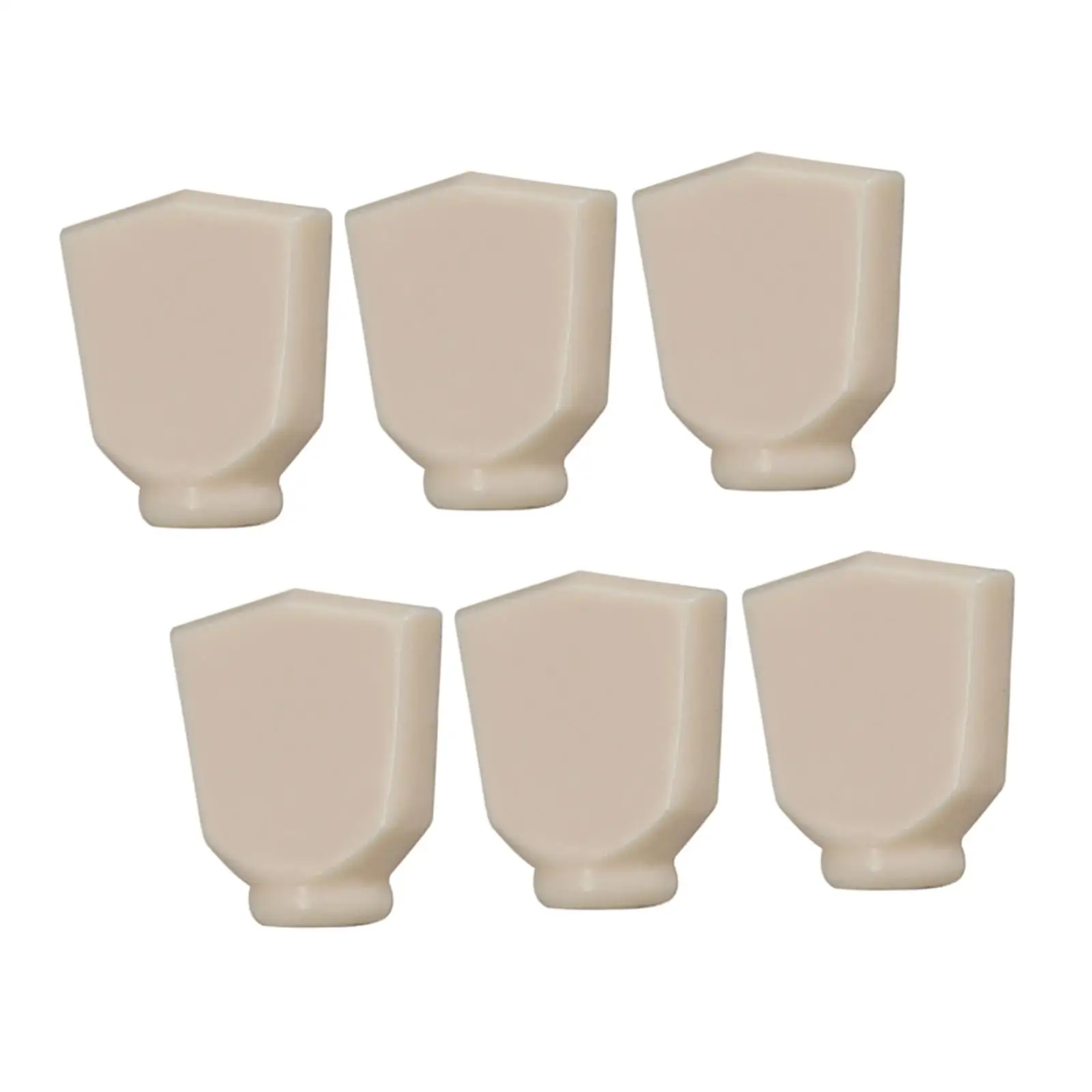 6x Guitar Tuning Peg Button,Sturdy Replacement Easy Installation High Performance Guitar Part Music Instrument Accessory