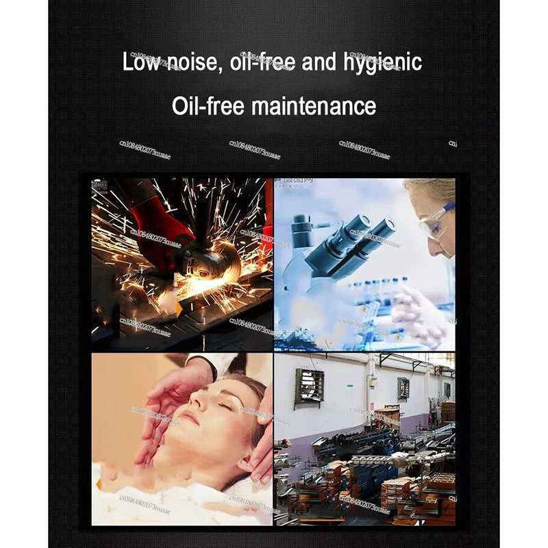 Air Compressor Accessories Pumping Pump Head Copper Wire Silent Oil-Free Engine Pump Head - view 6